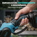 Mini Motosserra Fotrix 4 em 1, Motor de Alta Potência com 2 Baterias + BRINDE: Óculos de Proteção
