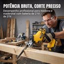 Serra Sabre G63 Multiuso, 4 Lâminas de Inox Inclusas, Bateria Dupla + BRINDE: Óculos de Proteção e Luva